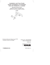 Kohler K-7549 Installation And Care Manual