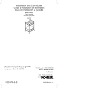 Kohler K-2515 Installation And Care Manual