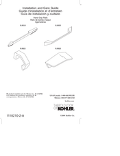 Kohler K-9621 Installation And Care Manual
