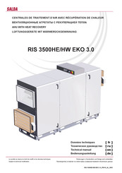 Salda RIS 3500HE/HW EKO 3.0 Technical Manual