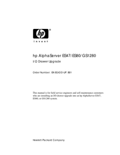 HP AlphaServer ES80 Installation Manual