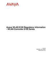 Avaya WC 8180 Regulatory Information