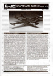 REVELL Venom NF.3 Manual