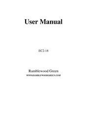 Ramblewood Green EC2-18 User Manual