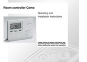 OEG Como Operating And Installation Instructions