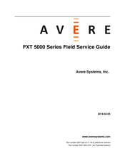 Avere FXT 5200 Field Service Manual