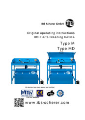 IBS Scherer M Original Operating Instructions