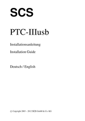SCS PACTOR III Installation Manual