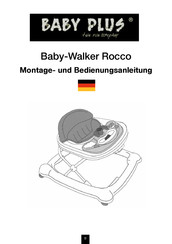 Baby Plus Rocco Assembly And Instruction Manual