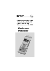 BEHA UNITEST Wallscanner Instruction Manual