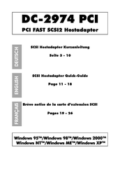 Dawicontrol DC-2974 PCI Quick Manual
