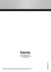 Hama 49278 Manual