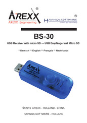 Arexx BS-30 Manual