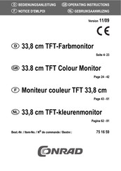 Conrad 75 16 59 Operating Instructions Manual