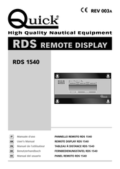 Quick RDS 1540 User Manual