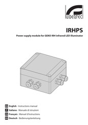 Videotec IRHPS Instruction Manual