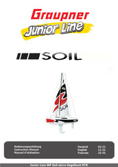 GRAUPNER Junior Line Soil Instruction Manual