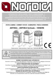 LA NORDICA ANTHEA Instructions For Installation, Use And Maintenance Manual