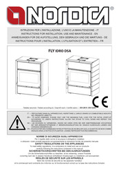 LA NORDICA FLY IDRO DSA Instructions For Installation, Use And Maintenance Manual