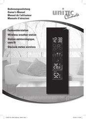 UNITEC Climate W185-0 Owner's Manual