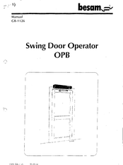 Besam OPB Manual