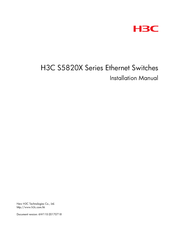 H3C S5820X-28S Installation Manual
