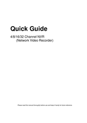 Costar Video Systems Central Point CR04CI00 Quick Manual