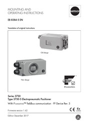Samson 3730-5 Series Mounting And Operating Instructions