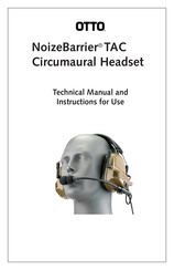 Otto NoizeBarrier TAC Technical Manual And Instructions For Use