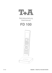 T+A FD 100 User Manual