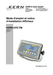 KERN KFE-TM Manual