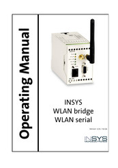 INSYS WLAN serial Operating Manual