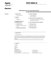 Tyco Electronics Raychem FIST-MB2-S Installation Instruction