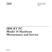 IBM RT PC 10 Hardware Maintenance And Service