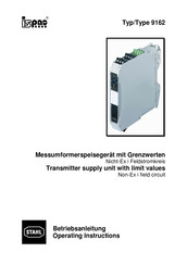 Stahl ISpac 9162 Operating Instructions Manual