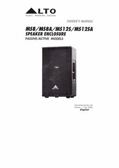 Alto MS8 Owner's Manual