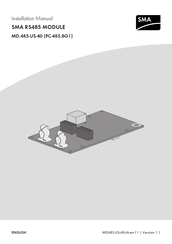 SMA MD.485-US-40 Installation Manual