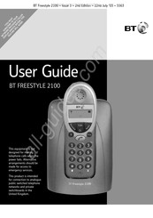 BT Freestyle 2100 User Manual