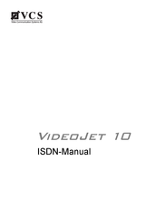 VCS VideoJet 10 Isdn-Manual