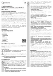 renkforce Rubi Operating Instructions Manual