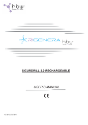 hbw RIGENERA SICURDRILL 2.0 RECHARGEABLE User Manual