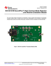 Texas Instruments SoundPlus INA1651EVM User Manual