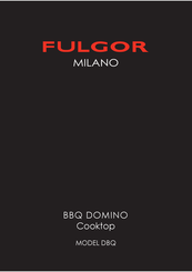 Fulgor Milano BBQ Domino DBQ Manual