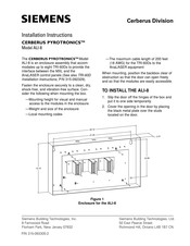 Siemens CERBERUS PYROTRONICS ALI-8 Installation Instructions