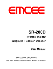 Emcee SR-200D User Manual