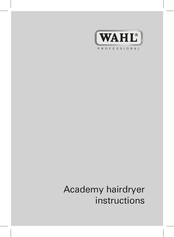 Wahl Academy Instructions Manual