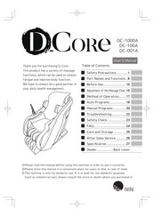 NIN D_Core DC-100A User Manual