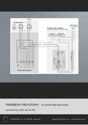 Sonnen SonnenProtect 1300-AU-IN-ATS Installation Instructions Manual