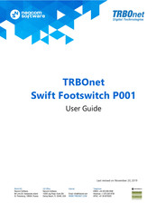 TRBOnet Swift Footswitch P001 User Manual