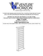venture horizon 2411 Manual